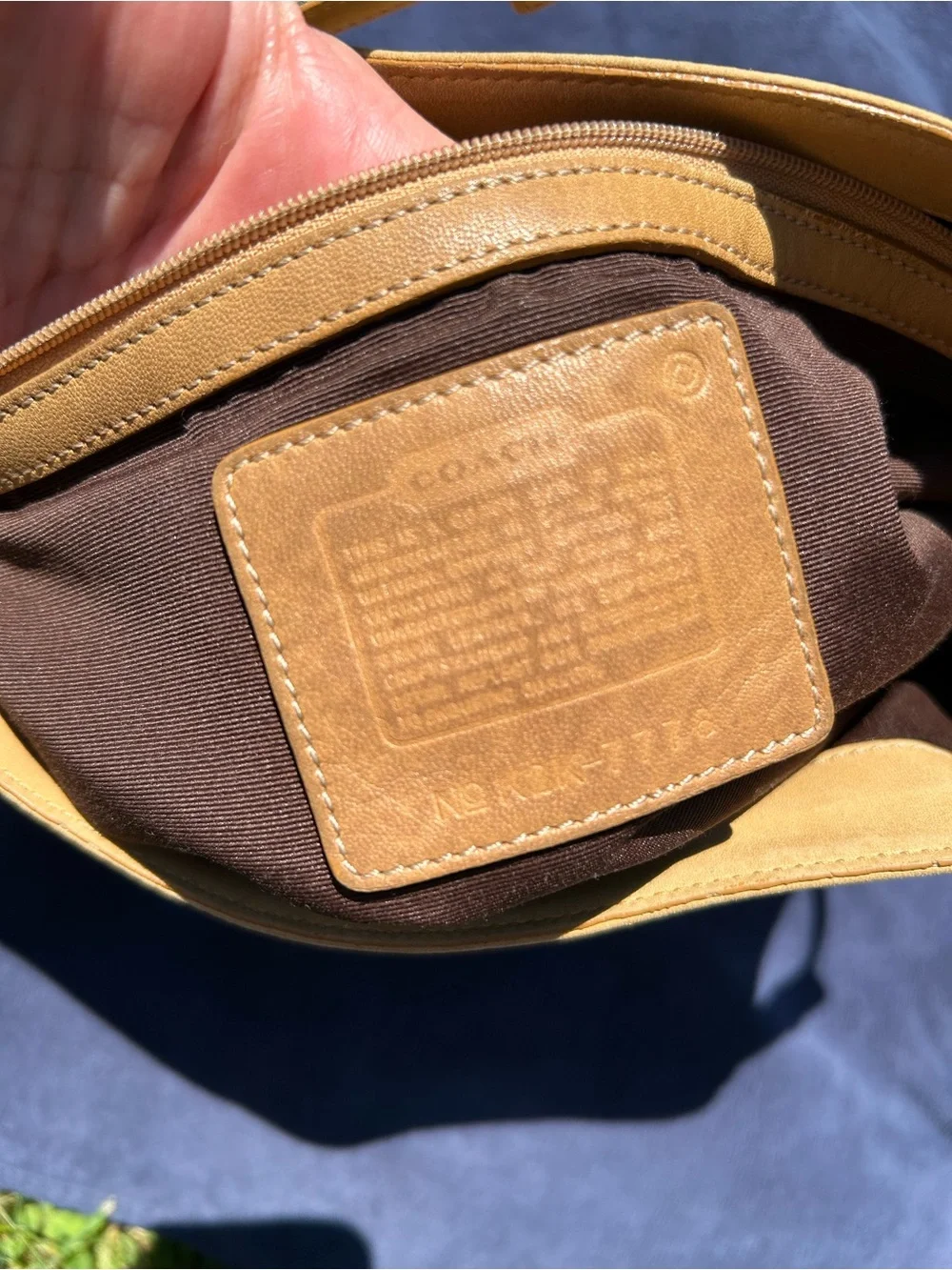 Vintage Y2K coach Hamilton hobo bag